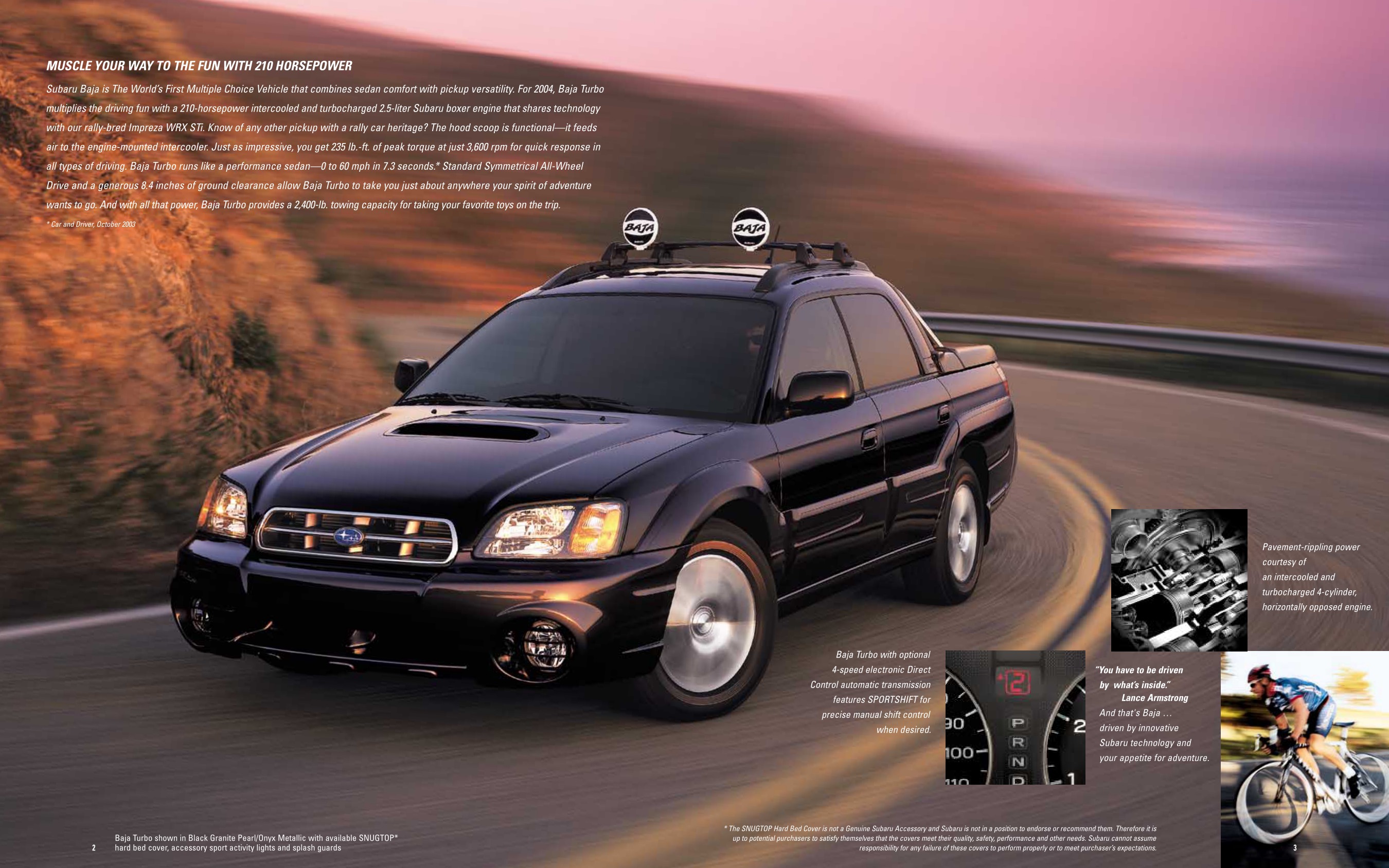 2004 Subaru Baja Brochure Page 6